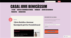 Desktop Screenshot of casaljove.benicassim.org