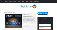 Desktop Screenshot of benicassim.org.uk